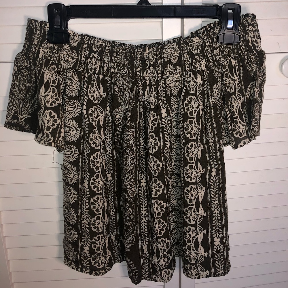 Off the shoulder top